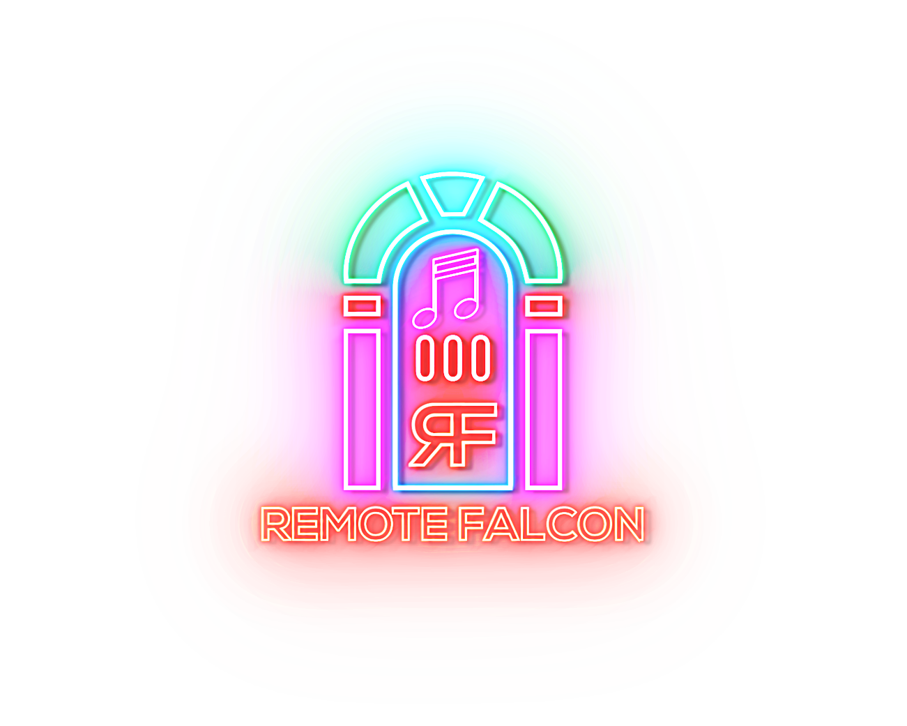 Remote Falcon jukebox illustration